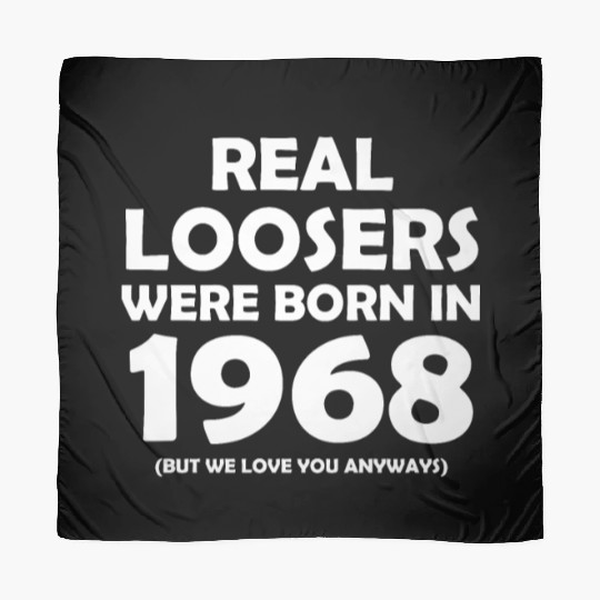 Creative Bday Present And Funny Birthday Gift 1968 Scarves