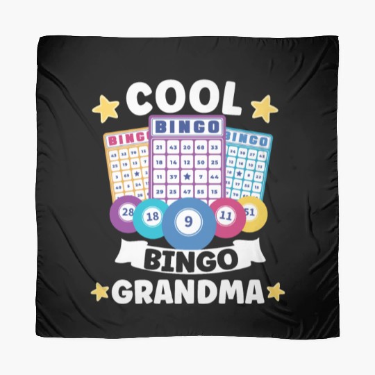 Bingo Card Game Grandma Bingo Player Bingo Cards Scarves