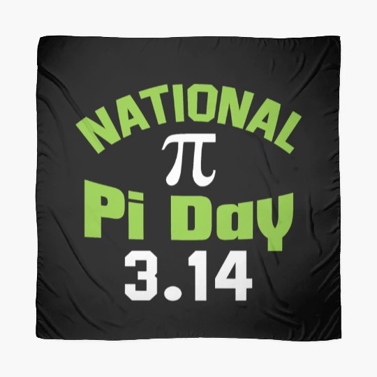 National Pi Day Scarves March 14 3 14 Math Number