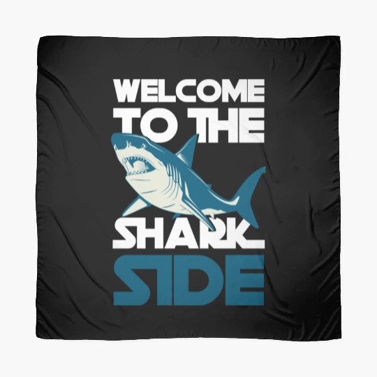 Great White Shark Shark Fin Sailing Tiger Shark Scarves