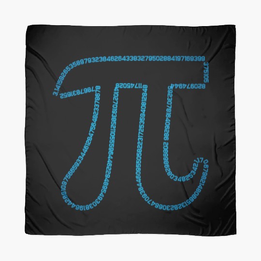 Irrational Number Math Physics 3.14 Pi Day Scarves