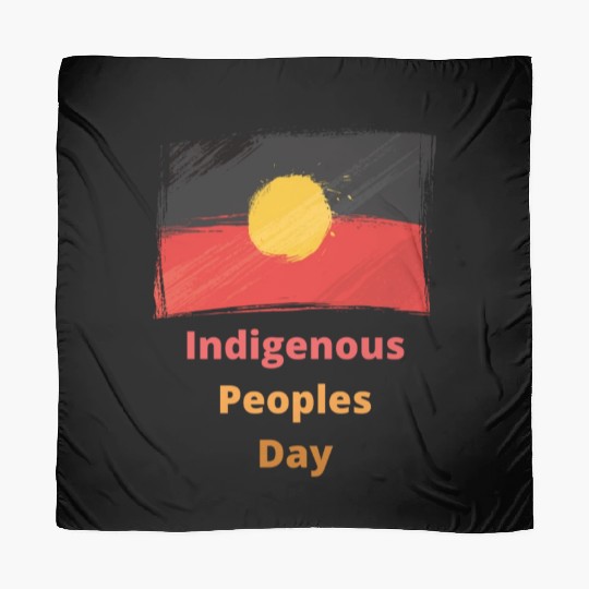 Native american indigenous day l Columbus Day Scarves