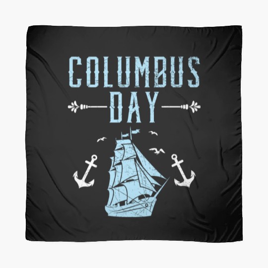 Columbus Day Christopher Columbus Italian American Scarves