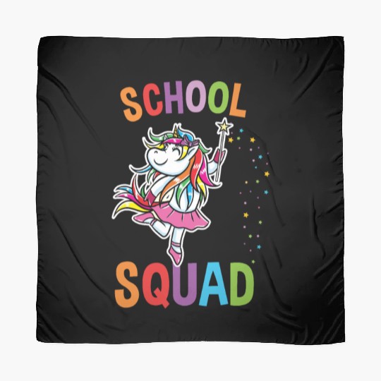 School Squad Unicorn Back To School Scarves