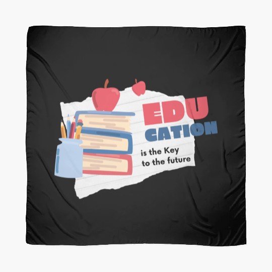 National Coloring book day Gift Scarves