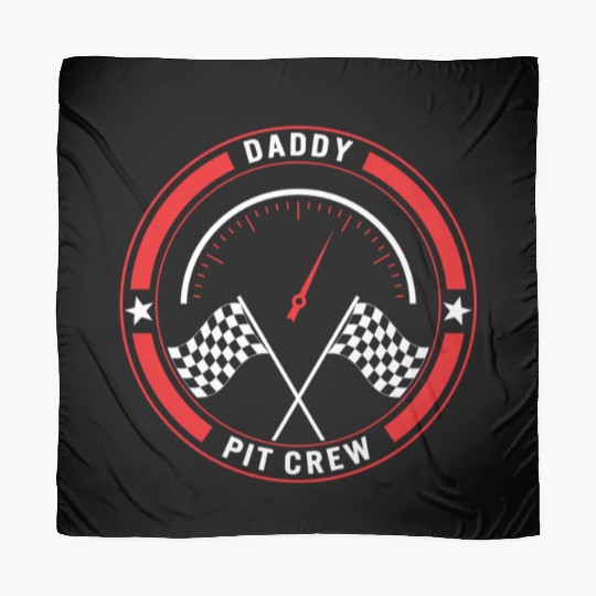 Daddy Pit Crew Scarves, Father's Day Gift Race Day