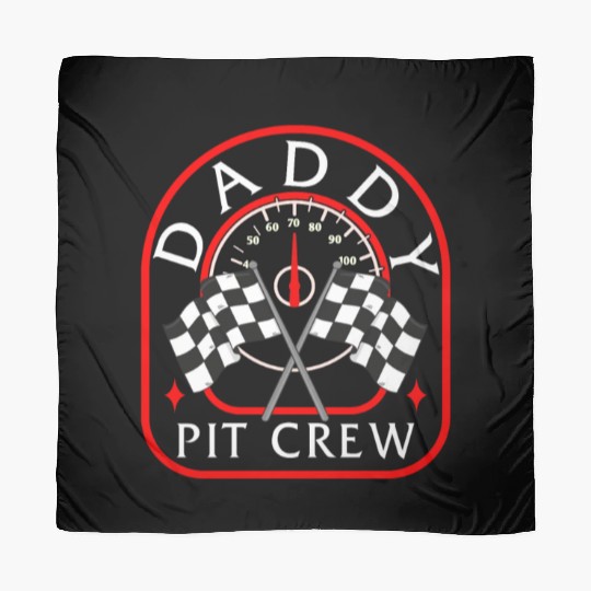 Daddy Pit Crew Scarves, Father's Day Gift Race Day