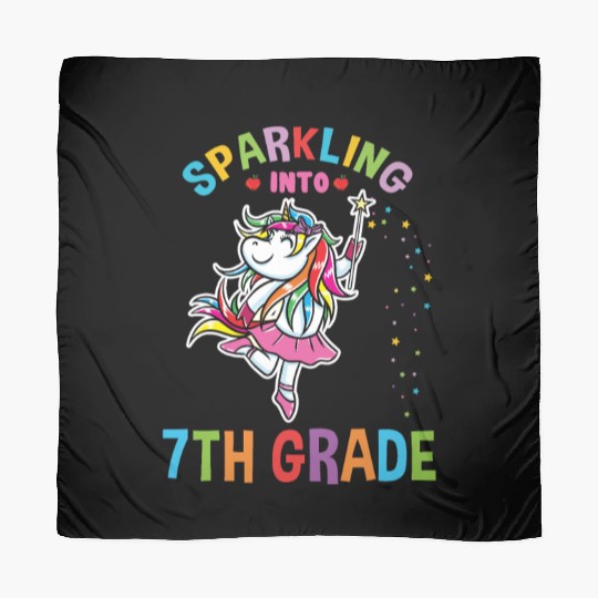 Sparkling Into 7th Grade Back To School Scarves