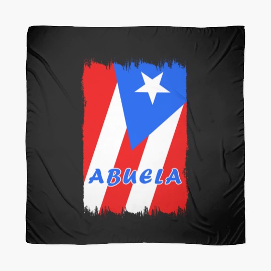 Puerto Rico grandmother flags design Scarves