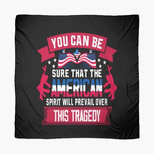 Patriot Day 9 11 American Spirit Scarves