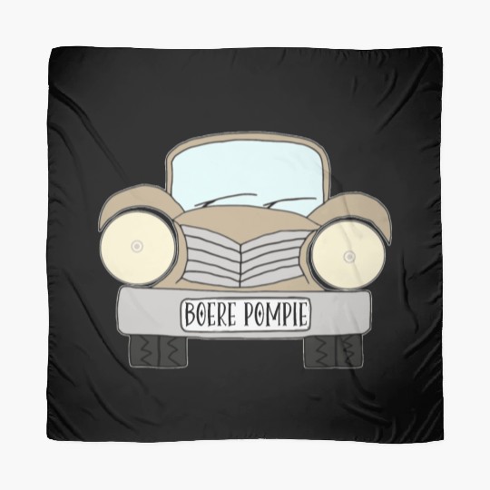 Old Car Khaki Boere Pompie Afrikaans Scarves