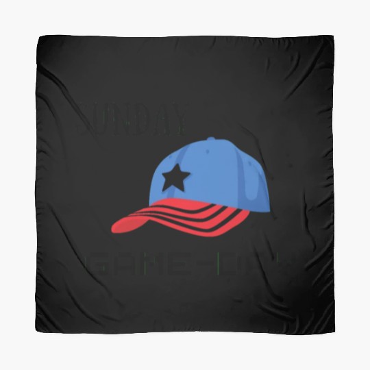 GAME Day Sunday Cute on Holiday Scarves