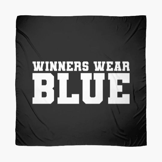 High School Musical EJ Winners Wear Blue Tank Scarves