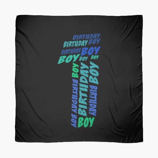 Birthday Boy 1st Birthday | Boys Birthday Scarves |