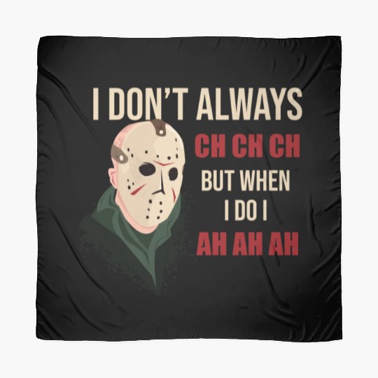 Funny Halloween party Jason hokey mask Friday 13th Scarves