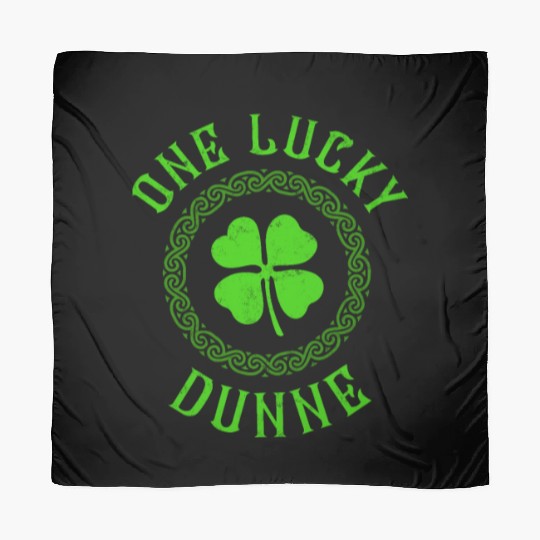 One Lucky Dunne Irish Family Four Leaf Clover Scarves