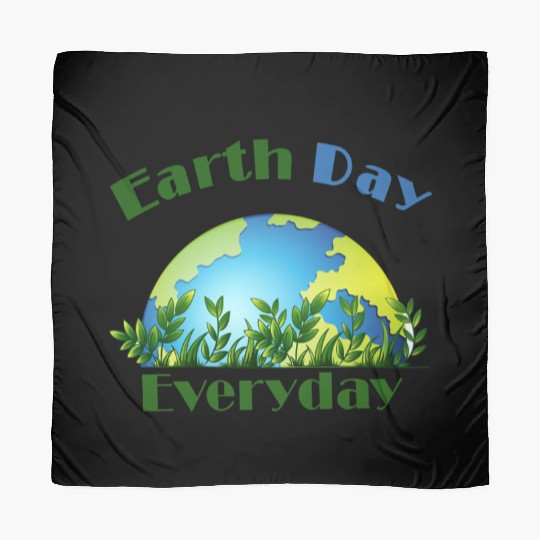 Earth Day Everyday Planet Earth Scarves