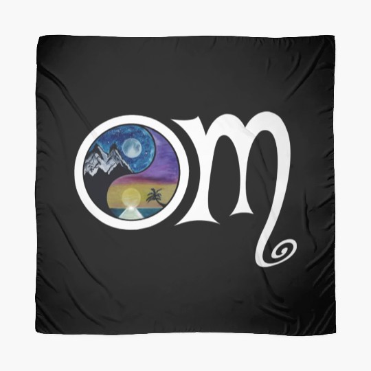 OM Ying Yang Scarves