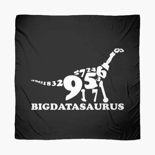Big Data Dinosaur - Machine Learning Data Analyst Scarves