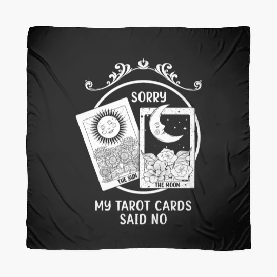 Moon Sun Tarot Card Said No Halloween Scarves