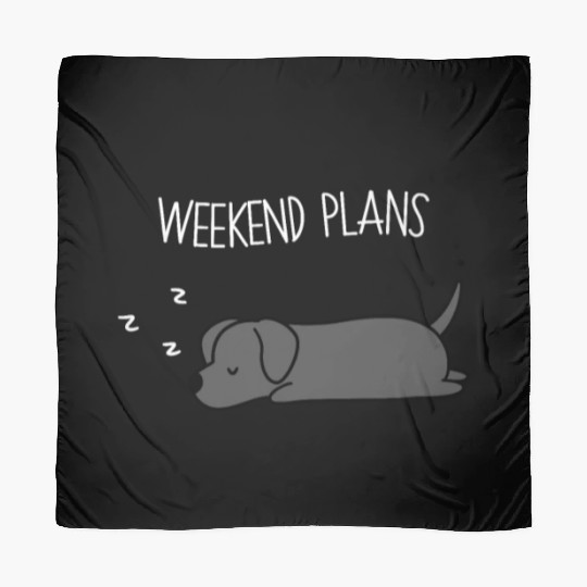 Weekend Plans Great Dane Scarves
