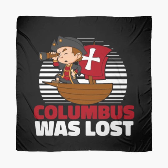 Columbus Day 1492 Scarves