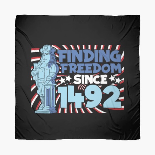 Columbus Day 1492 Scarves