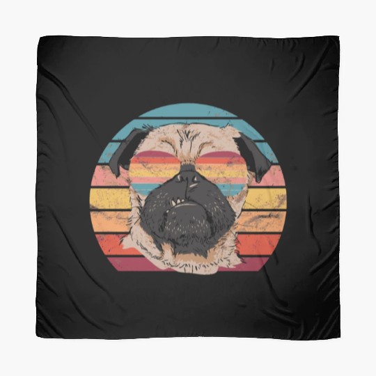 Pug Grandparents I Love My Grand Pug Scarves