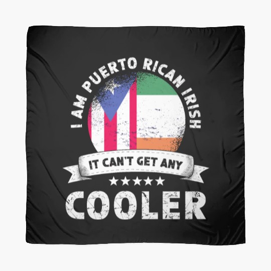 Puerto Rico Flag Ireland Grown Patriot Country Scarves