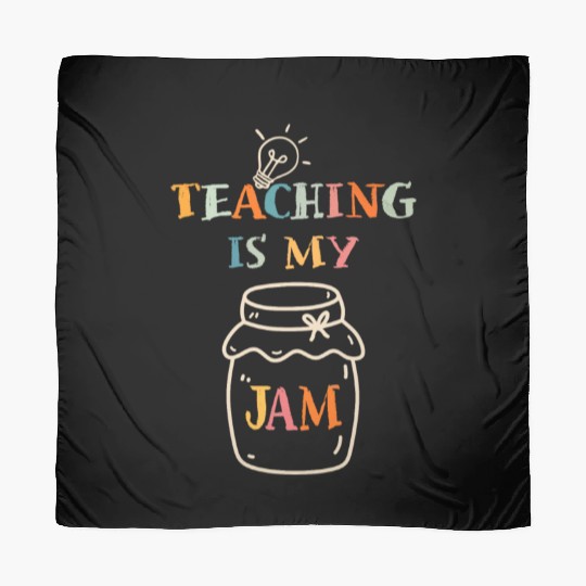 Teaching Is My Jam School Teacher Appreciation Scarves