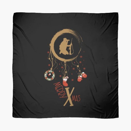 Winter dreamcatcher Christmas Hunter Scarves