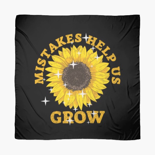 Mistakes Help Us Grow Back To School Motivational Scarves