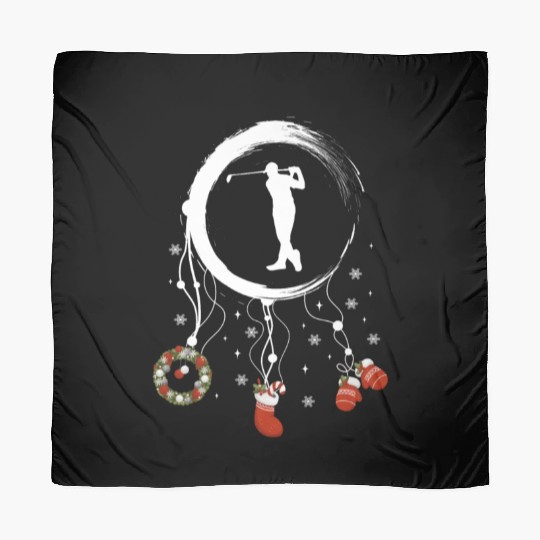 Winter dreamcatcher Christmas Golfer Scarves