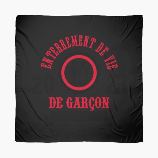 Bachelor Party 2023 - groom Game Over Wedding Scarves