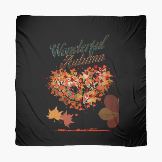 A wonderful autumn design. Scarves