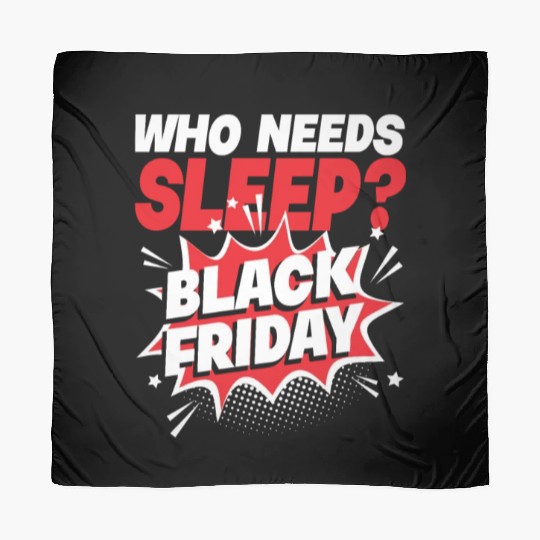 Who Needs Black Friday? Anti Black Friday Scarves