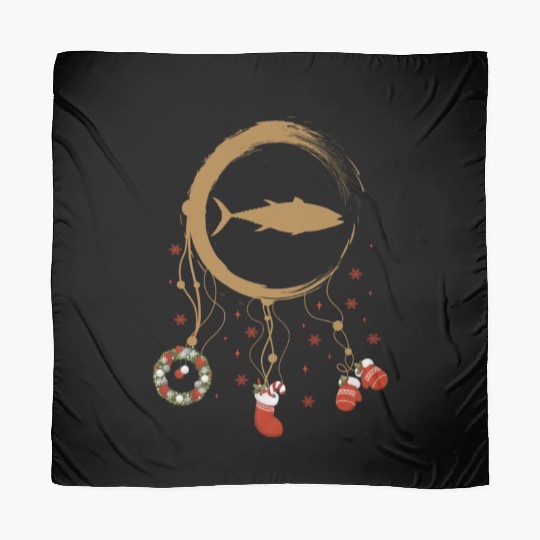 Winter dreamcatcher Christmas Tuna Scarves