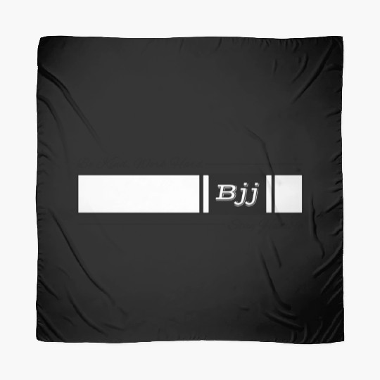 Jiu Jitsu White Belt Be Kind Work Hard Stay Humble Scarves