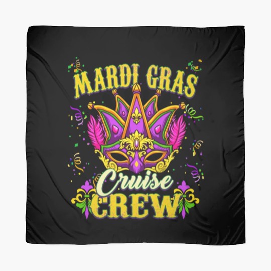 Mardi Gras Cruise Crew Scarves