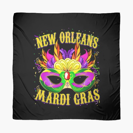 New Orleans Mardi Gras Carnival Scarves