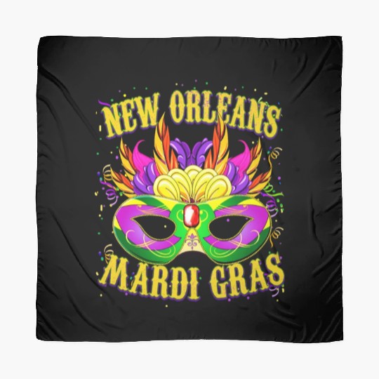 New Orleans Mardi Gras Carnival Scarves