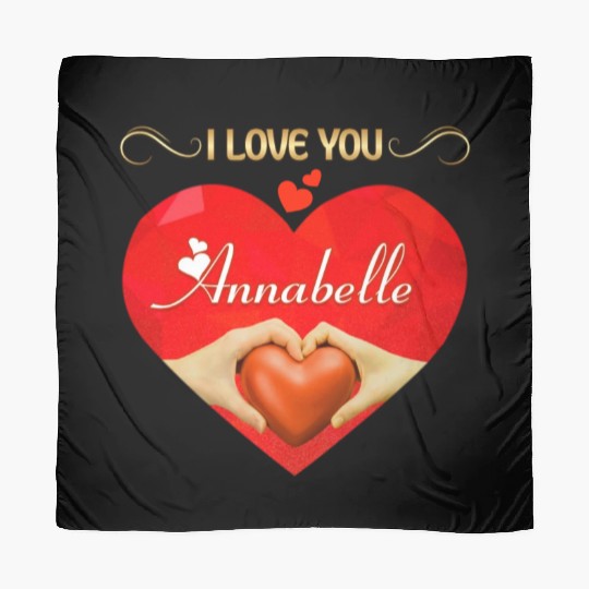 I love you Annabelle Scarves