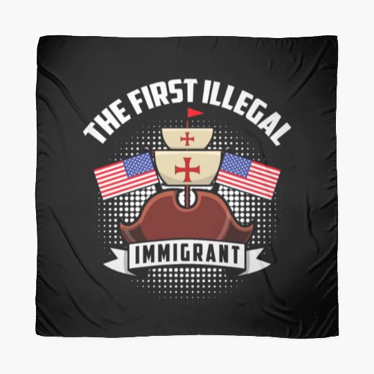 Columbus Day 1492 Scarves