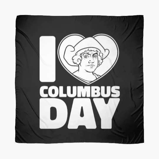 Columbus Day 1492 Scarves