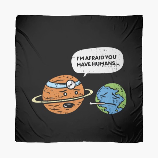 Earth Day Planet Doctor Humans Save Environment Scarves