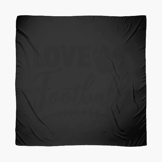 Love Football Game Day American Football Lovers Scarves