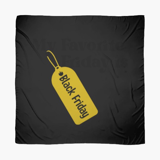 My Favorite Friday is Black Friday Scarves