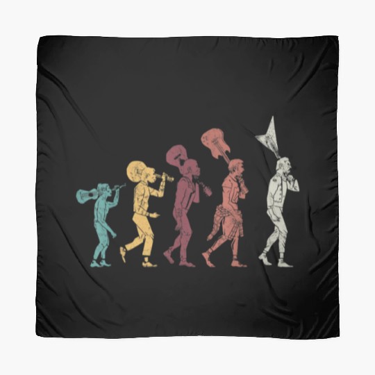 Guitar Players Retro Music Guitarist Scarves