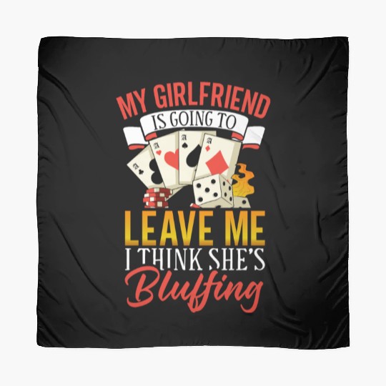 Poker Casino Poker Player Gambling Roulette Gift Scarves