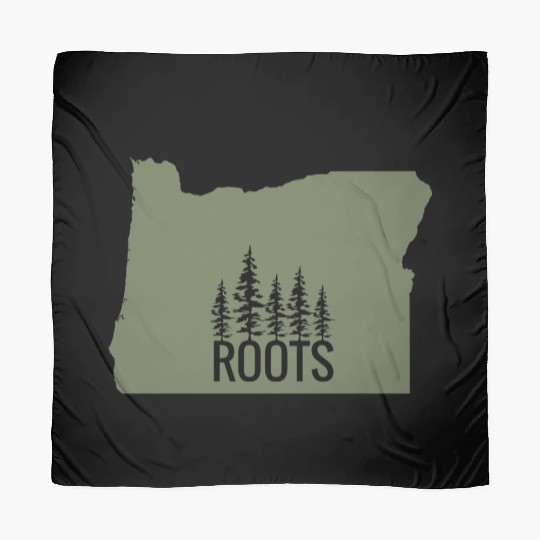 Oregon State Roots Green Scarves
